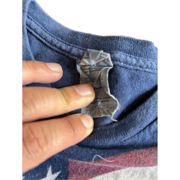 Wolves & American Flag Tie Dye Tee - Picture 3 of 3